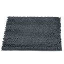 Ver imagem 1 de Tapete Buettner Microfibra Antiderrapante Chenille Ginko 60cmx90cm Grafite