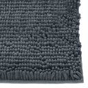 Ver imagem 2 de Tapete Buettner Microfibra Antiderrapante Chenille Ginko 60cmx90cm Grafite