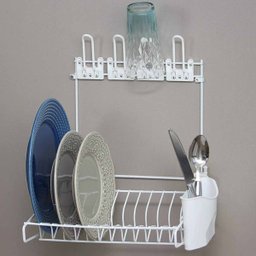 Escorredor Louça Parede Suspenso Retratil - 2