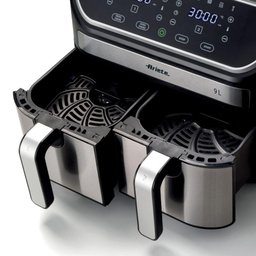 Fritadeira Air Fryer Metal Duplo Cesto Ariete 9l 1700w 127v - 2