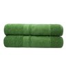 Toalha de Banho Gigante Banhão Algodão Várias Cores - Verde - 5