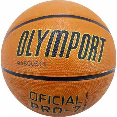 Bola Basquete Borracha - Oficial Pro 3 - Olymport