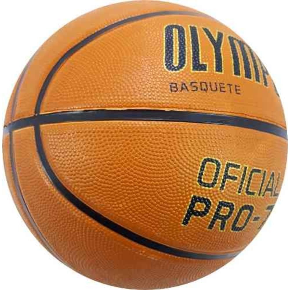 Bola Basquete Borracha - Oficial Pro 7 - Olymport