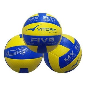 Kit 3 Bolas Volei Oficial Vitoria Mx 8.0 Pro Ultra Macia