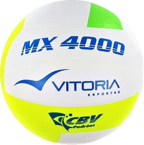 Bola Volei Oficial Vitoria Mx 4000 Verde - 1