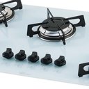 Ver imagem 3 de Cooktop a Gás 5 Bocas Mesa Vidro Fischer 1642