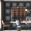 Ver imagem 1 de Papel de Parede Adesivo Placa de Metal - 3,3m