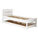 Ver imagem 1 de Cama Solteiro Ditália Cama Aux Cm-22 Cm-23 Cor:branco