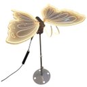 Ver imagem 1 de Borboleta Led com Movimento Decoraçao Natal Bate Asa Casamento Festa Evento Enfeite Sofisticado Fest