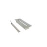 Kit Queimador Lareira Ecológica Inox 45 Cm e Vidros - 3