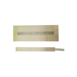 Kit Queimador Lareira Ecológica Inox 45 Cm e Vidros - 7