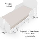 Ver imagem 4 de Cama Adesivada Infantil 100%mdf Personagens com Colchão Incluso -stitch