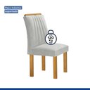 Ver imagem 7 de Conjunto Mesa Arizona 120cm com 4 Cadeiras Arizona Tampo Smart Plus com Vidro