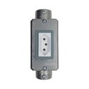 Ver imagem 1 de Condulete C Alumínio 3/4" Tramontina Tomada 20a