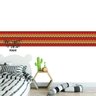 Faixa border decoração quarto Daniel Tigre chevron AF1081 - 1