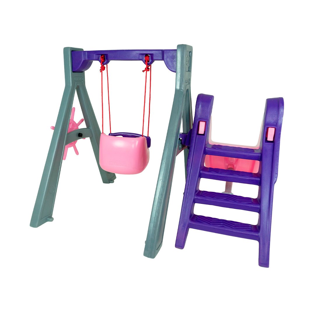 Playground Baby UnicórnioPlay Balanço e Escorregador Freso - 2