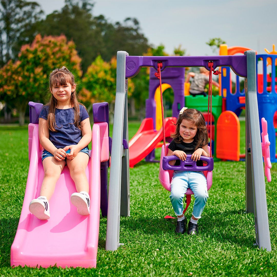 Playground Baby UnicórnioPlay Balanço e Escorregador Freso - 4