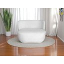 Ver imagem 3 de Kit Namoradeira + Poltrona Bia Bouclé ? Estopar Conforto, Estilo e Sofisticação para Sala e Lounge