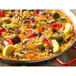 Paellera Valenciana Polida N.12 46 cm Garcima 12 porções - 5