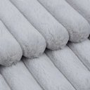 Ver imagem 2 de Capa P/ Almofada Pelucia Wave Soft 50 X 50 Cm - Cinza Prata