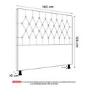 Ver imagem 7 de Cabeceira Cama Box Casal Nice 140cm Linho Cinza - Desk Design