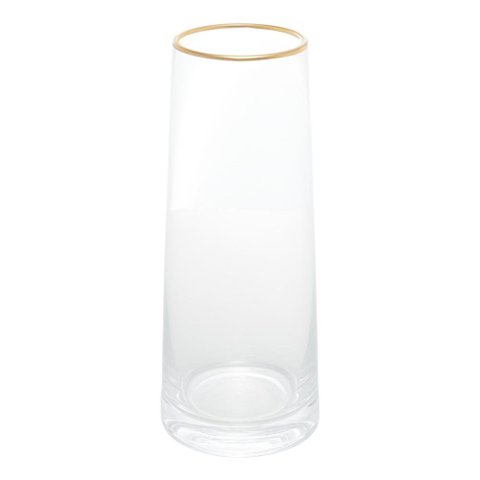 Vaso Wolff Liz de Vidro 27cm