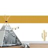 Faixa border decoração quarto Safari bolinha AF0745 - 1