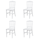 Ver imagem 1 de Kit 4 Cadeiras Dior Polipropileno para Sala de Jantar Cozinha Eventos