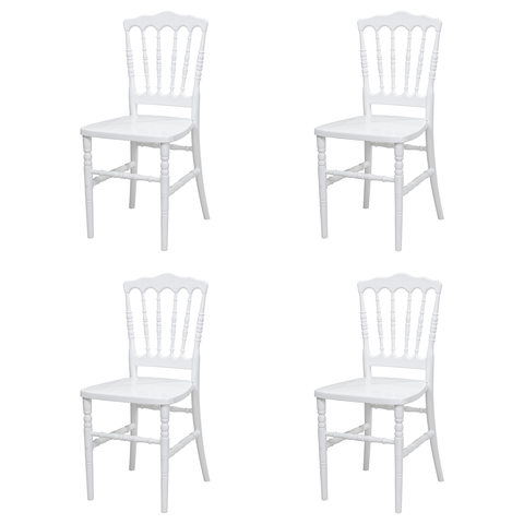 Kit 4 Cadeiras Dior Polipropileno para Sala de Jantar Cozinha Eventos