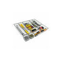Ver imagem 2 de Organizador Modular Pote Transp Gd Kit 10 Po Acrimet Ref 979