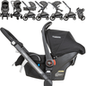 Carrinho de Bebe com Bebe Conforto Kiddo Quantum Melange Preto - 3