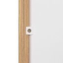 Ver imagem 7 de Mesa de Cabeceira Stella 3 Gavetas com Rodízio 50 cm X 40 cm Tauari