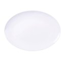 Ver imagem 4 de Kit 2 Travessas Oval 32x25cm Rasa Porcelana Branca Servir Salada Petiscos Aperitivos