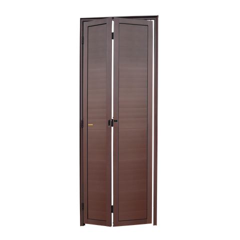 Porta Alumínio Camarão Lambril D.L25 Marrom Corten 70 Brimak