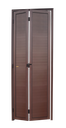 Ver imagem 1 de Porta Alumínio Camarão Lambril D.L25 Marrom Corten 70 Brimak