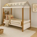 Ver imagem 1 de Cama Montessoriana Eliz Design Casinha com Led