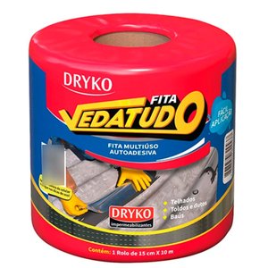 Fita Manta Asfáltica 15cm x 10m Vedatudo