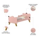 Ver imagem 3 de Mini Cama Infantil 148x68cm Proteção Lateral Vivi Rose Z53 - Mpozenato