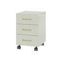 Ver imagem 2 de Gaveteiro para Escritório 3 Gavetas com Rodízios Industrial