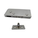 Ver imagem 2 de Dobradiça inferior + pivô para porta pivotante de vidro temperado blindex - Cromado