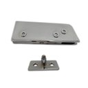 Ver imagem 1 de Dobradiça inferior + pivô para porta pivotante de vidro temperado blindex - Cromado