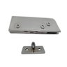 Dobradiça inferior + pivô para porta pivotante de vidro temperado blindex - Cromado - 1
