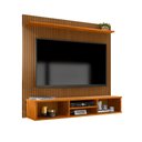 Ver imagem 2 de Painel Suspenso Home Tv até 50 Polegadas Ripado 3d Everest - Naturale