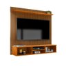 Painel Suspenso Home Tv até 50 Polegadas Ripado 3d Everest - Naturale - 2