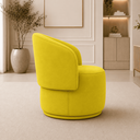 Ver imagem 4 de Poltrona Decorativa Beatriz Orgânica Suede Sala Estar Recepção Quarto