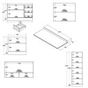 Ver mais imagens de Armário De Cozinha Completo Ditália Denver 5 Pc Rv/br D10
