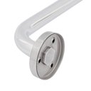 Ver imagem 5 de Alça de Apoio Banheiro Inox Barra 50cm Idoso Deficiente Cadeirante Acessibilidade Resistente Box