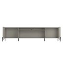 Ver imagem 3 de Rack com 4 Portas Lisas 220cm para Sala 100% Mdf Pés Metal