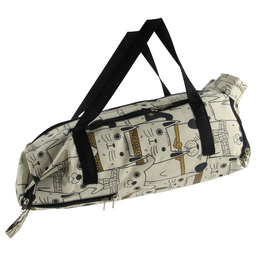 Bolsa de Contenção Gato Cachorro Imobiliza Animais Pet Bege - 1