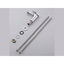 Ver imagem 2 de Torneira Misturador Monocomando Cromado Redondo Para Banheiro M0105 Harmony Misturador Baixo M0105